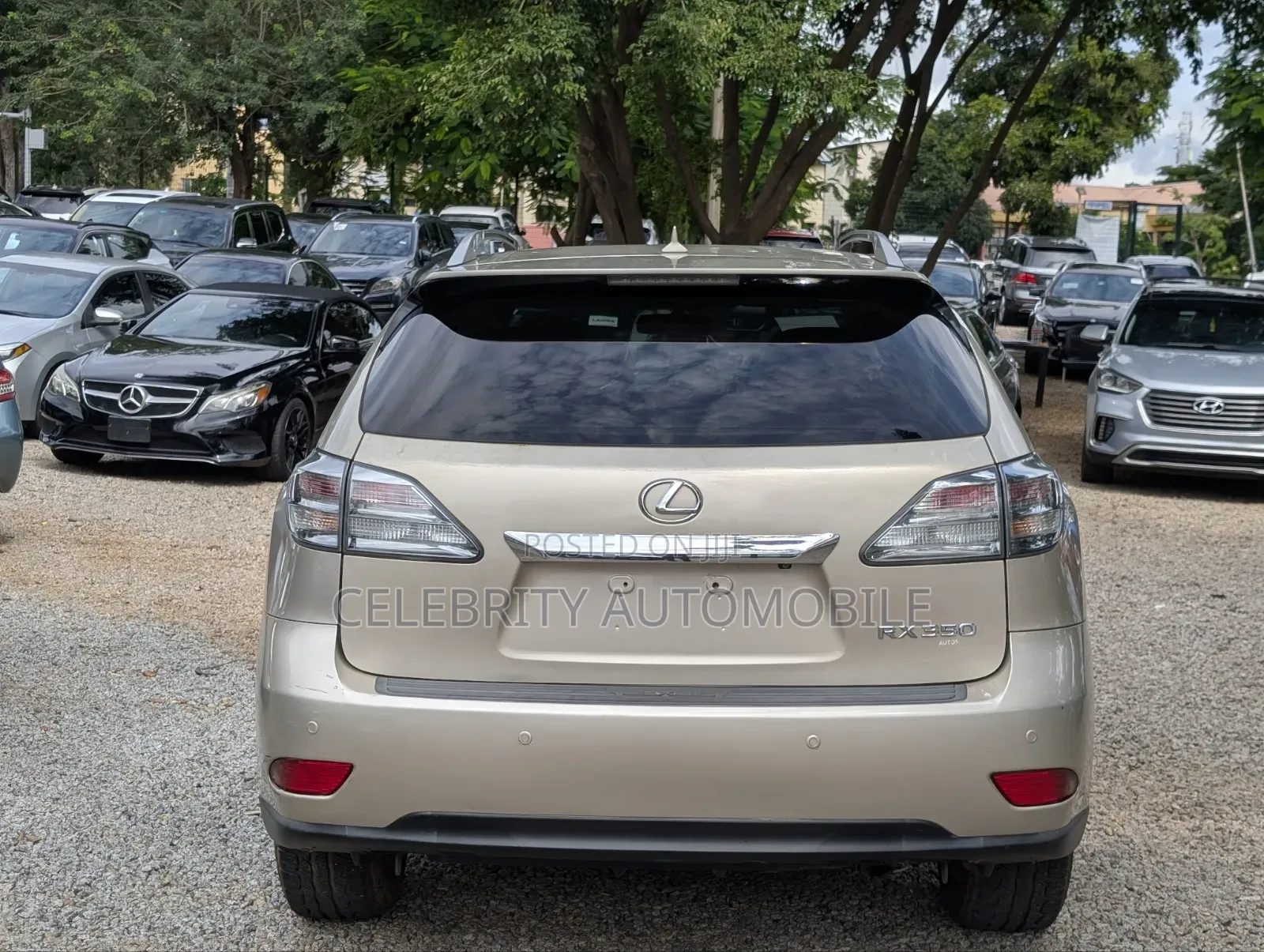 Lexus RX 2011 Gold