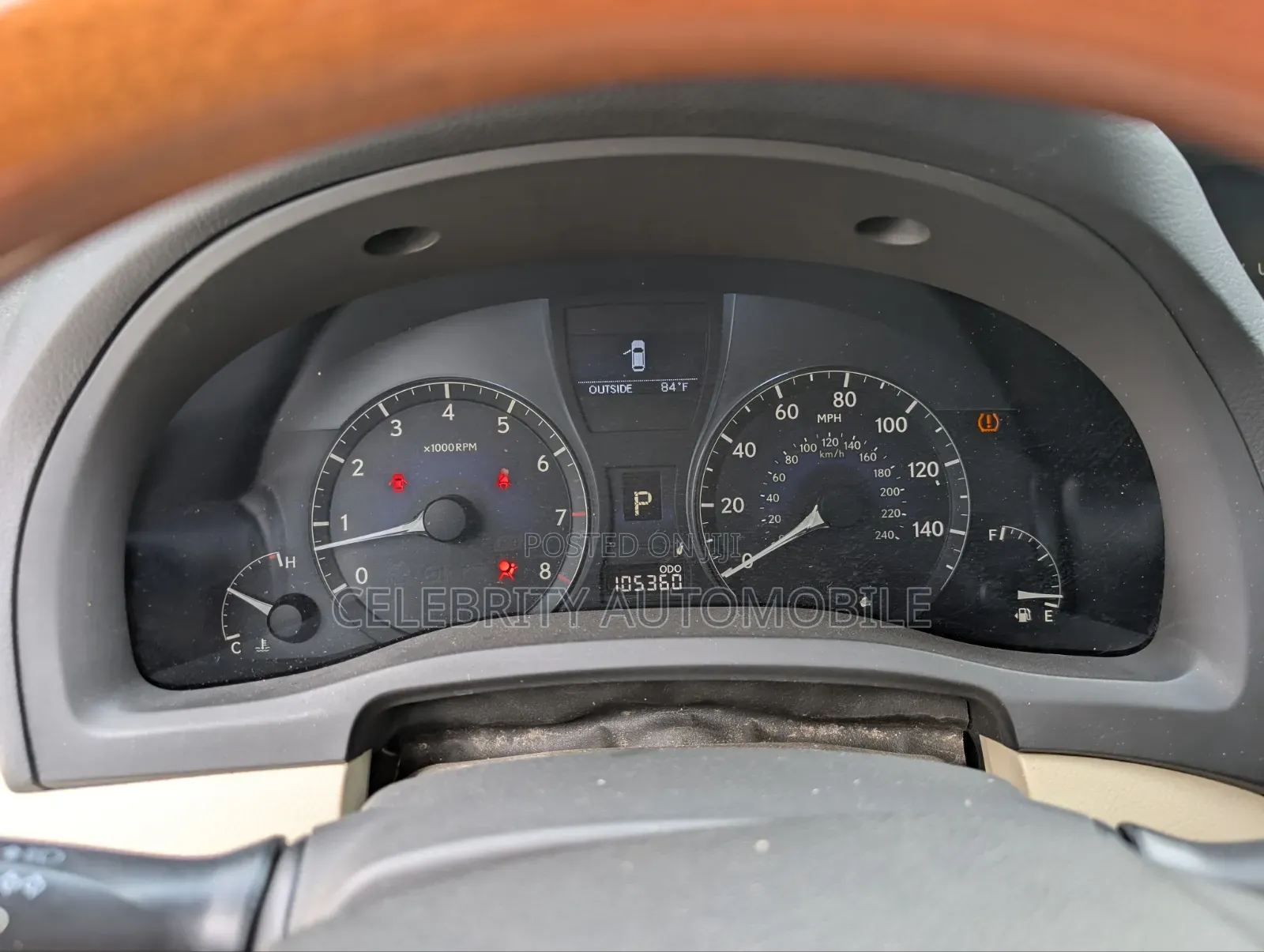 Lexus RX 2011 Gold