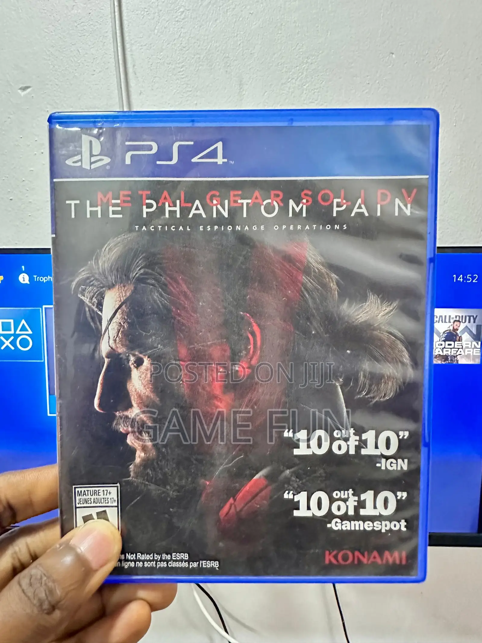 Metal Gear Solid V: The Phantom Pain PS4 CD Disc