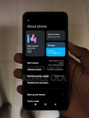Xiaomi Redmi Note 9 Pro 128 GB Blue