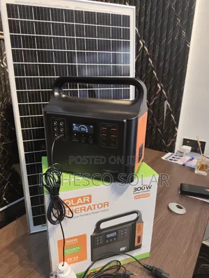 Never Stay in Darkness Again – 300W Solar Generator With Solar Panel