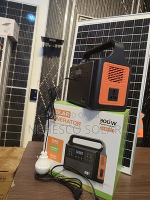 Never Stay in Darkness Again – 300W Solar Generator With Solar Panel