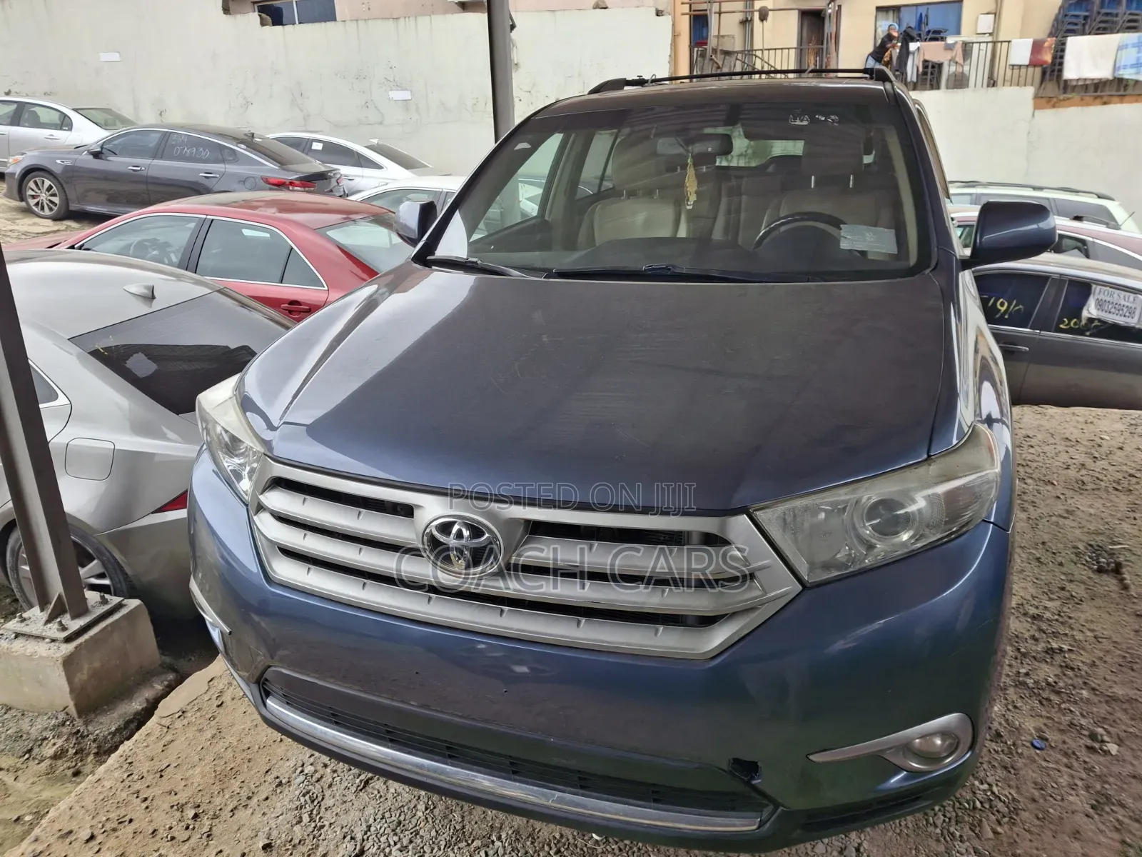 Toyota Highlander 2012 Blue