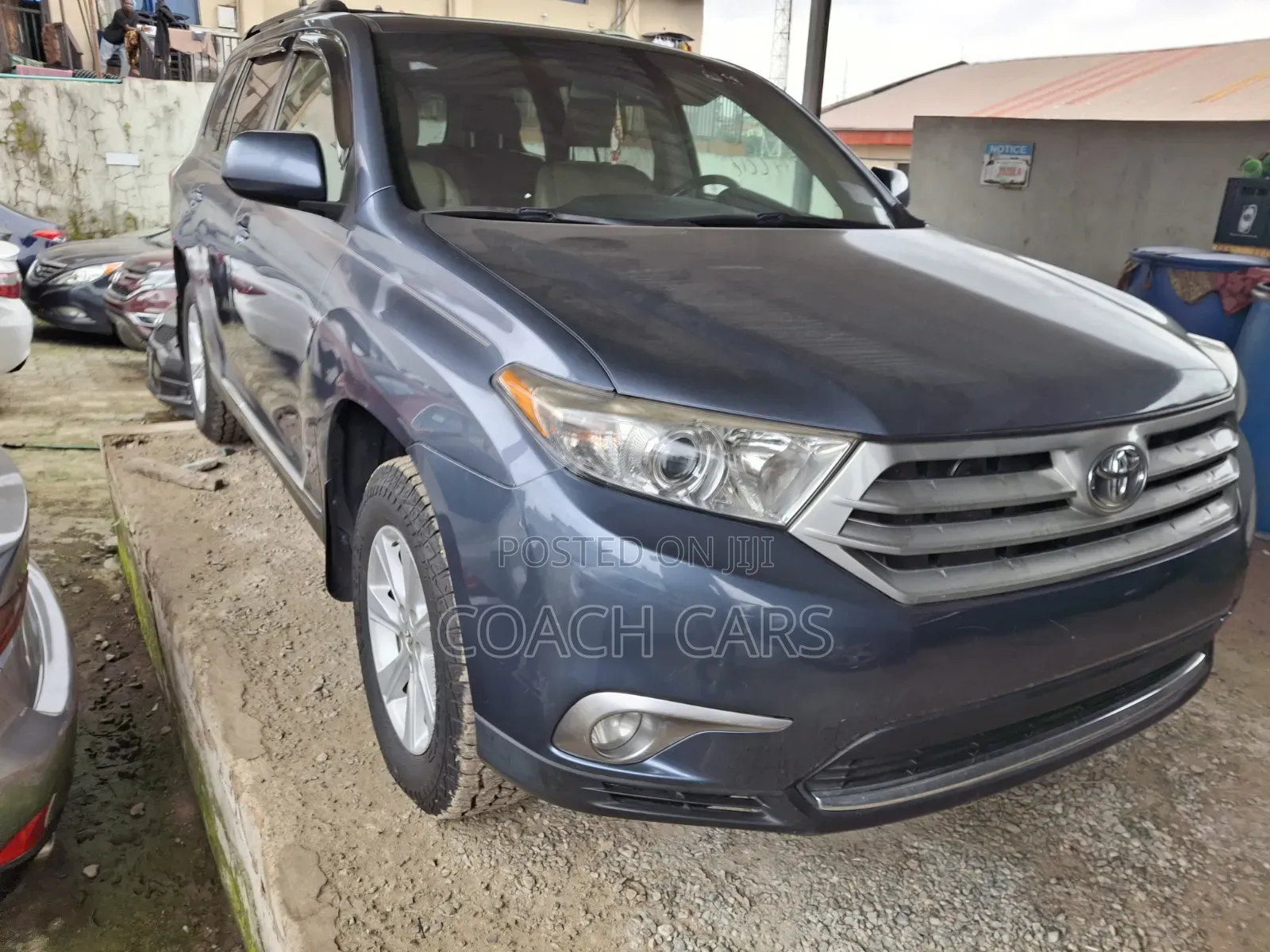 Toyota Highlander 2012 Blue