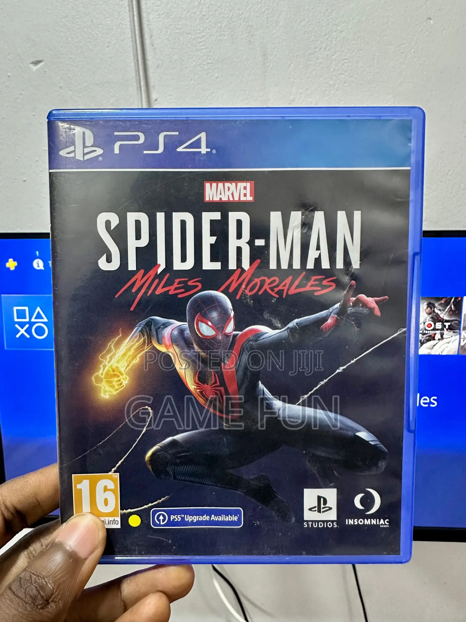 Marvel Spider-Man: Miles Morales PS4 CD Disc