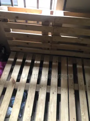 Wooden Pallet Is