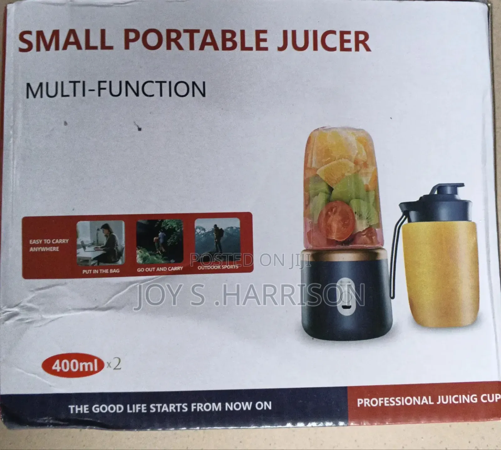 2 in 1 Rechargeable Blender