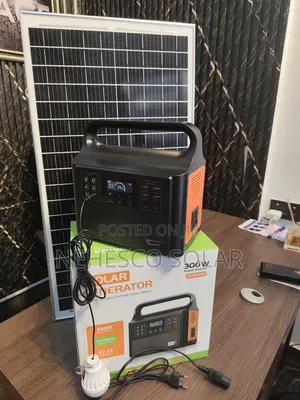 Portable 300W Solar Generator – Your All-in-One Backup Power Solution