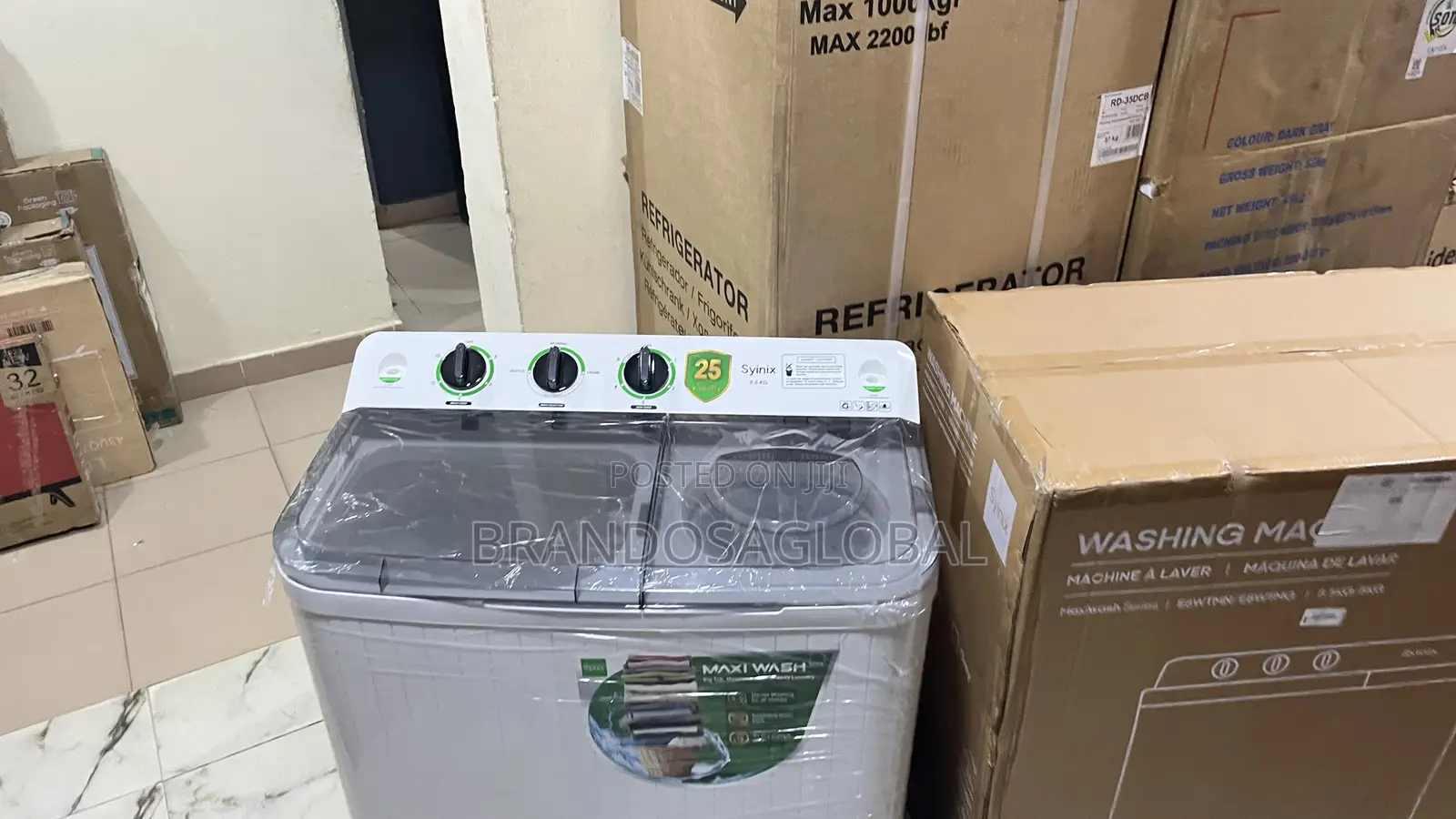 Synix 8.5KG E8WTMN Washing Machine – Quality Clothes Washer