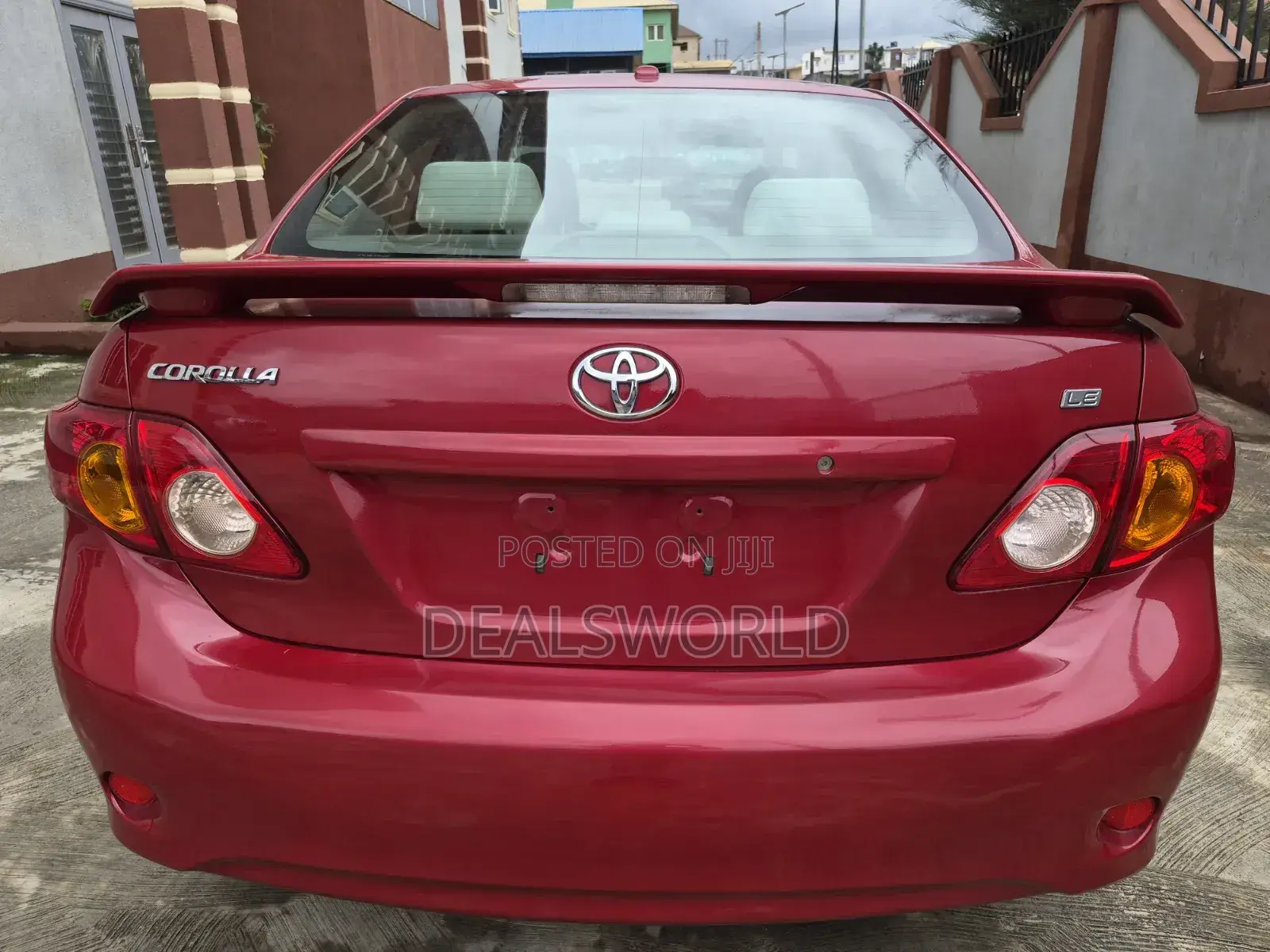 Toyota Corolla 2009 Red