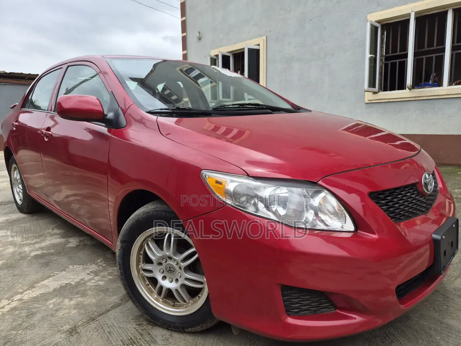 Toyota Corolla 2009 Red