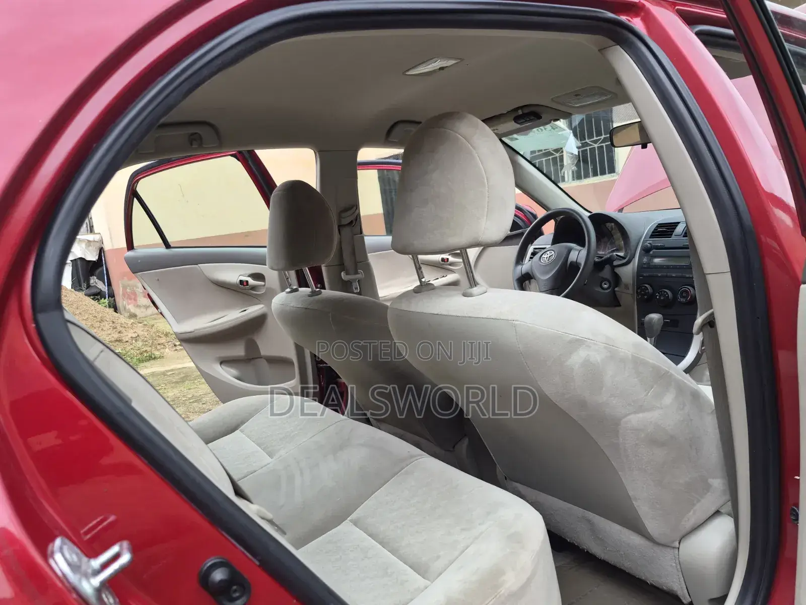 Toyota Corolla 2009 Red
