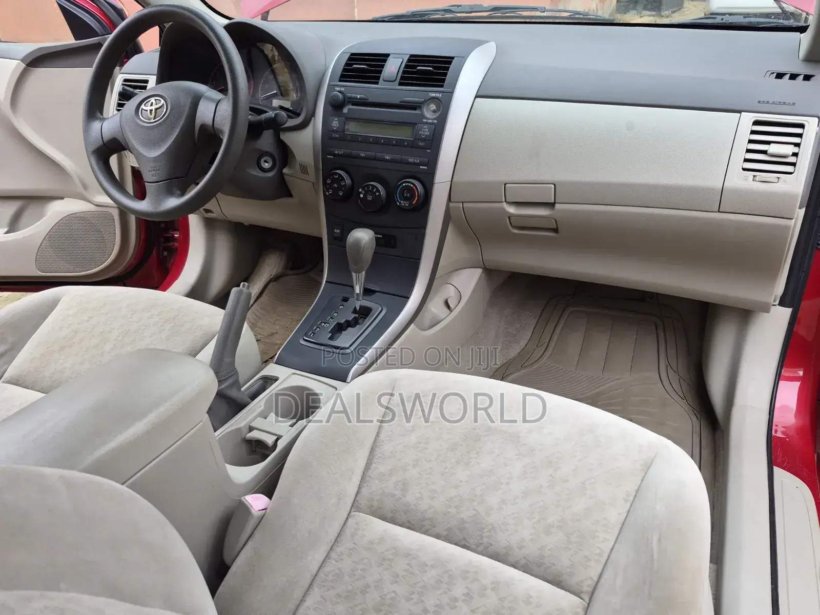 Toyota Corolla 2009 Red