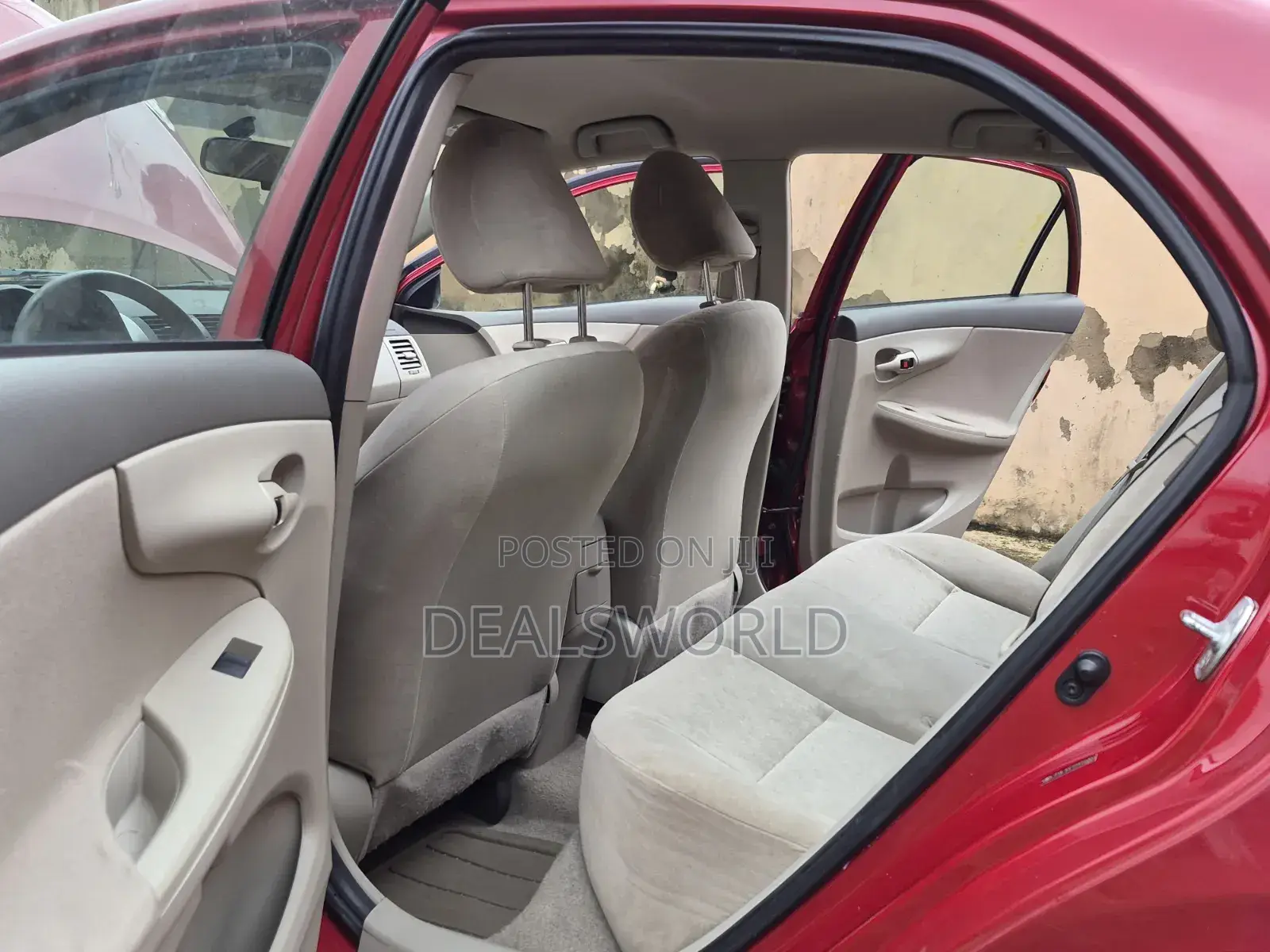 Toyota Corolla 2009 Red