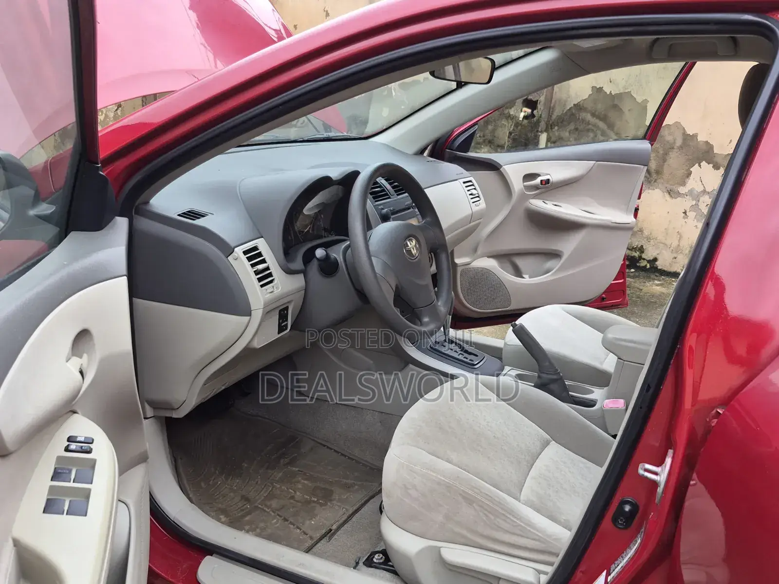Toyota Corolla 2009 Red