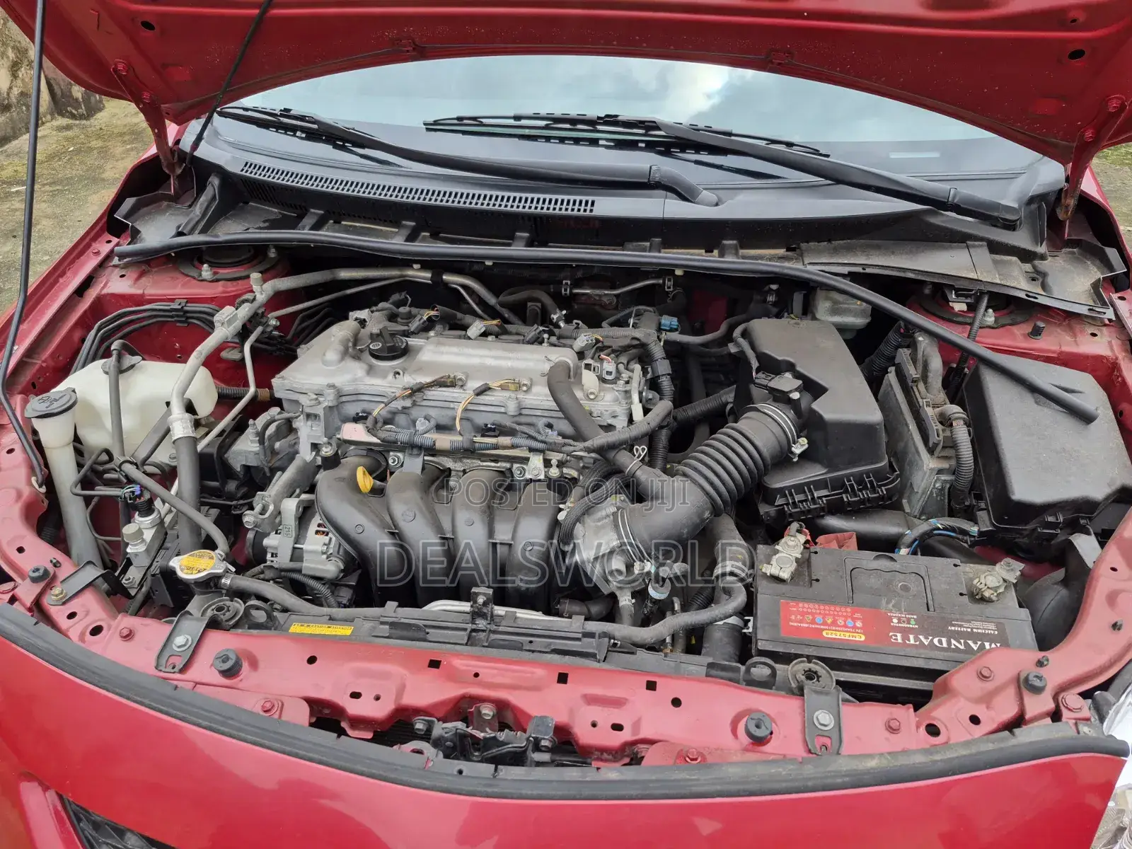 Toyota Corolla 2009 Red