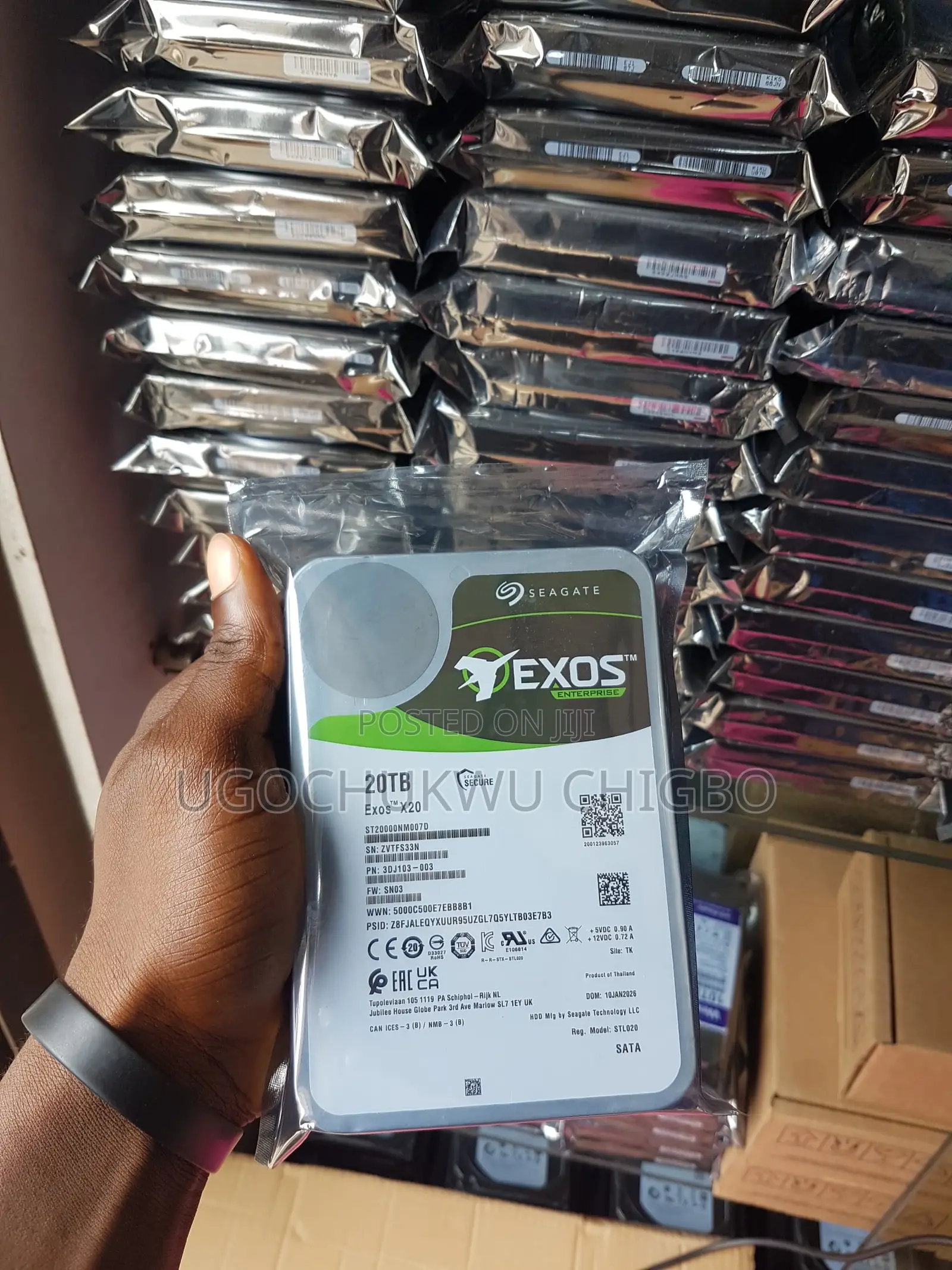 Seagate Surveillance 20tb Hard Disk Drive