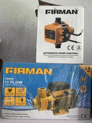 Firman Pressure Pump and Control