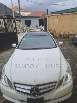 Mercedes-Benz E350 2012 White