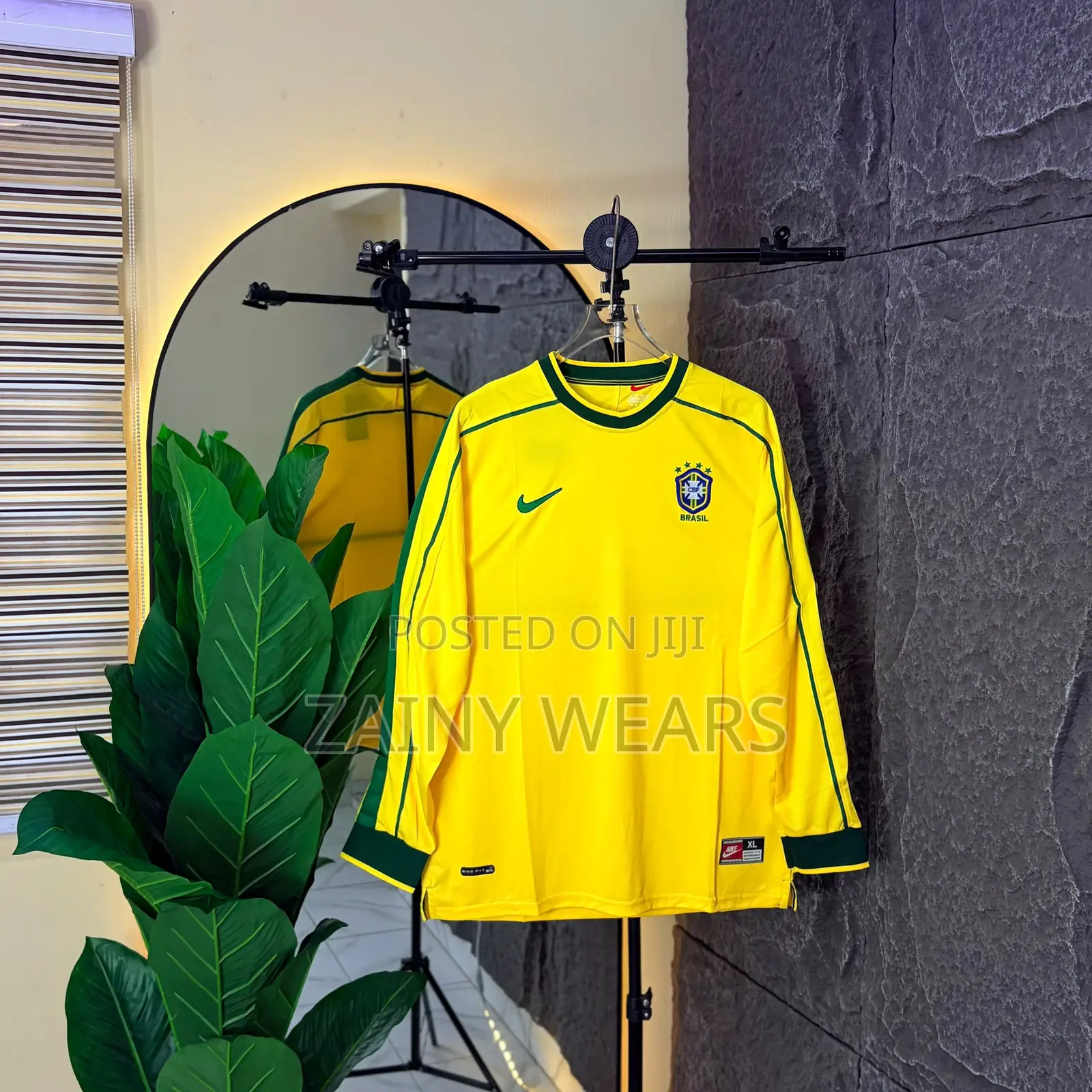 Longsleeve Retro Kit, Brazil
