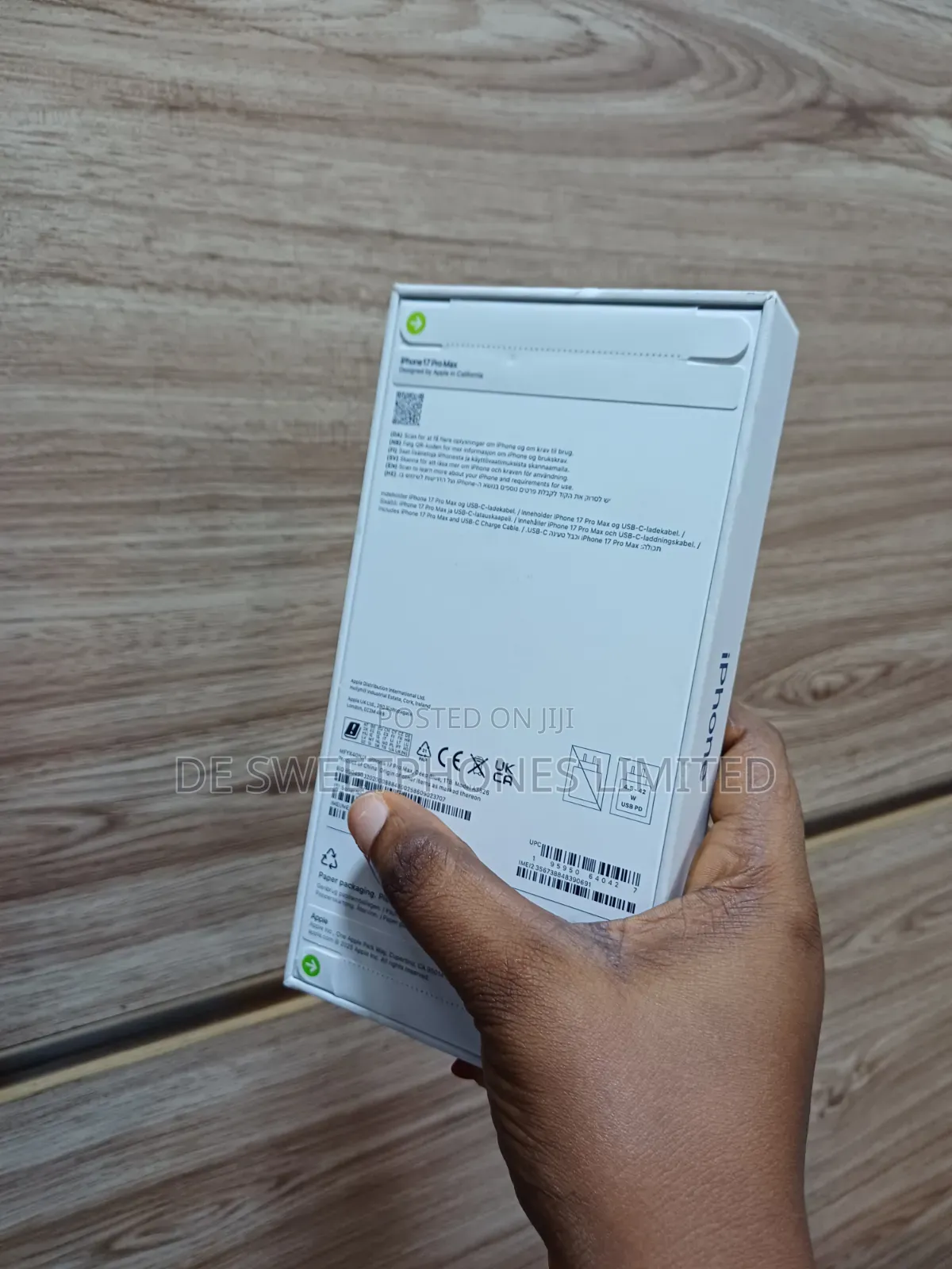 New Apple iPhone 17 Pro Max 1 TB Blue