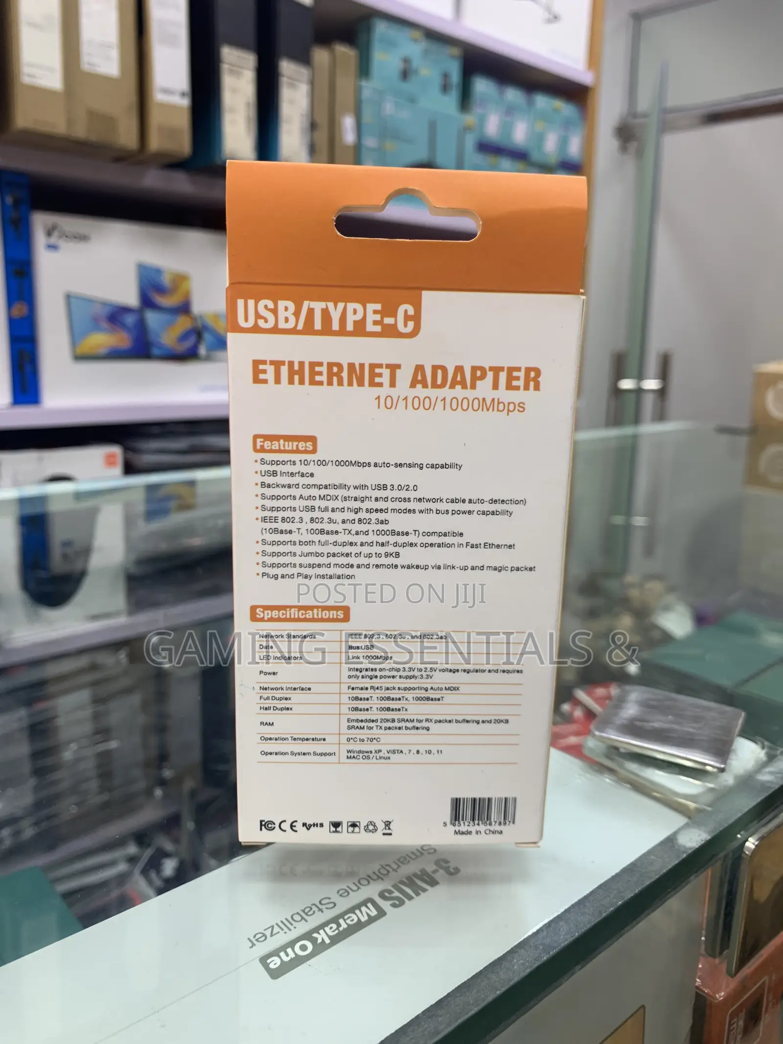 USB- Ethernet Adapter