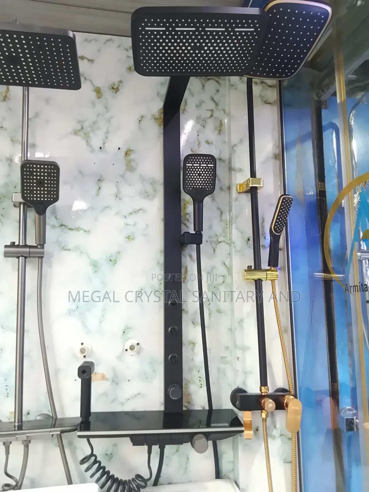 Luxury Mixed Shower for Master Bathroom