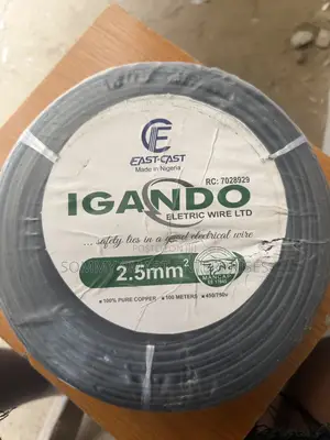 Igando Electric Wire 2.5mm2 Single Core Copper Cable (100m Roll)