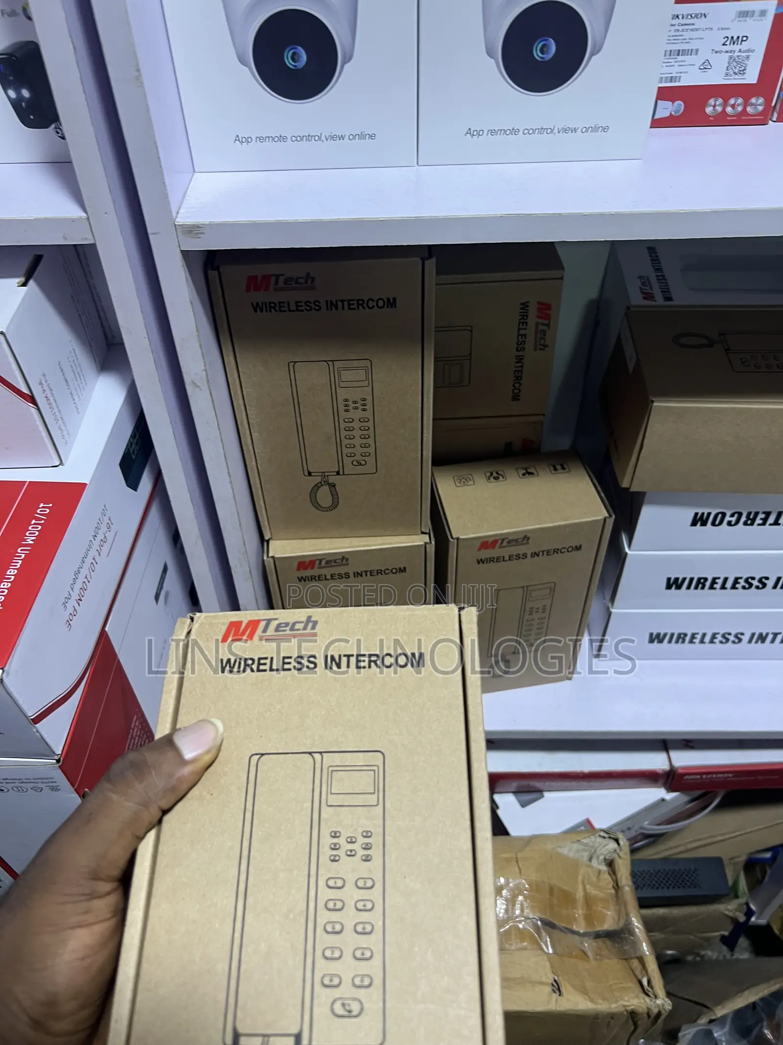 Wireless Display Intercom Phones
