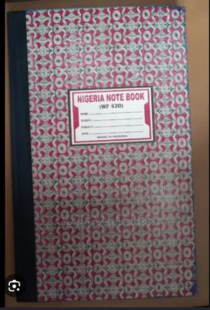 Used Long Notebook