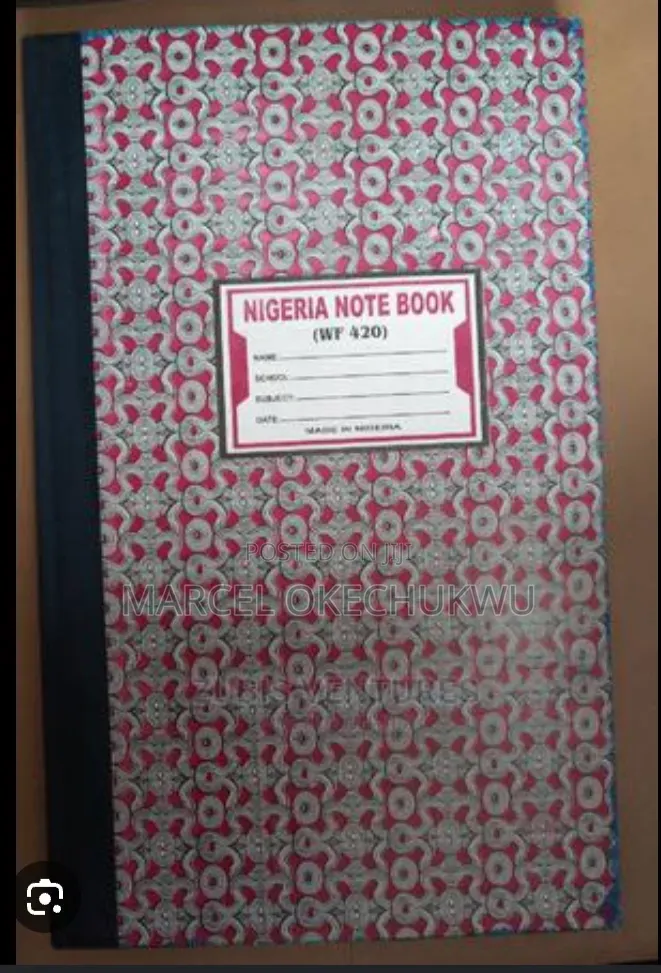 Used Long Notebook