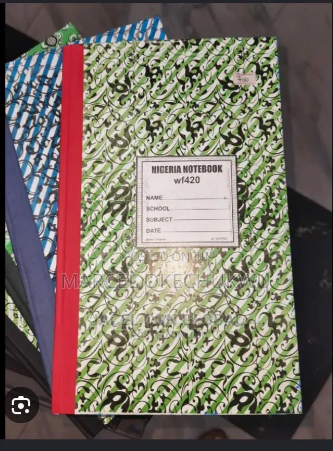 Used Long Notebook
