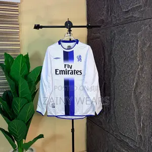 Chelsea Fc Retro Kit, Longsleeve