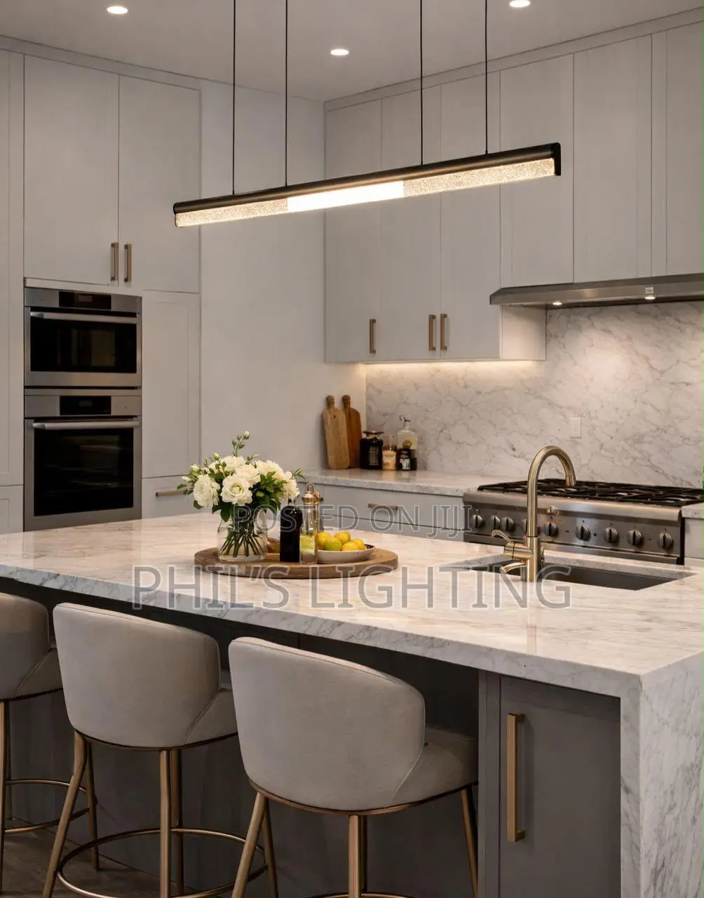 Nordic Glacier Pattern Acrylic Pendant Lights