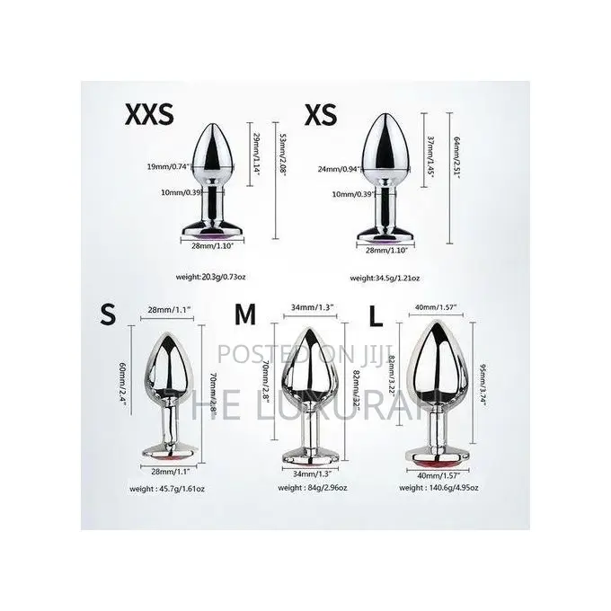 Anal Plug ( Metal Butt Plug )