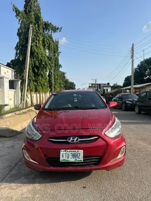 Hyundai Accent 2014 Red