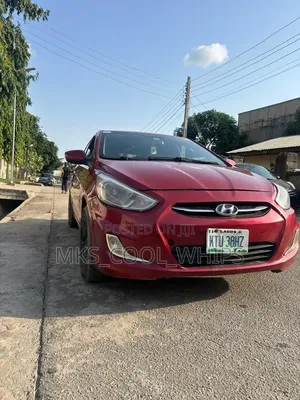 Hyundai Accent 2014 Red