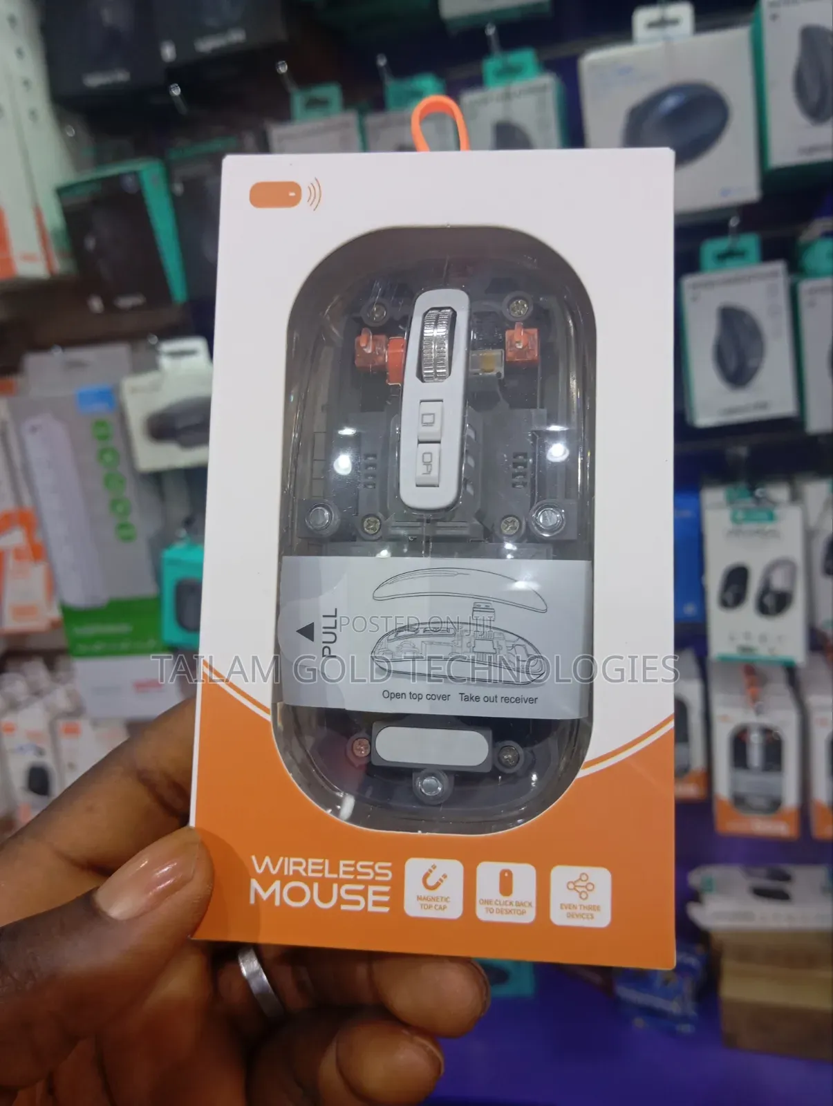 Transparent Wireless Mouse