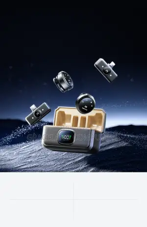 Remax 2-in-1 Dual Wireless Microphone (Suitable for Content)