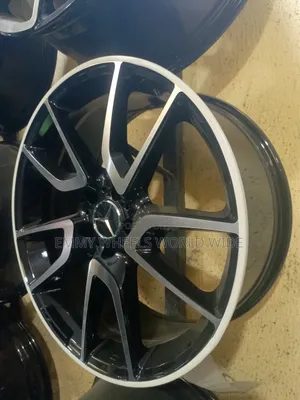 20inches for M/Benz GLE 2021 Mdel Black and Stainless Available