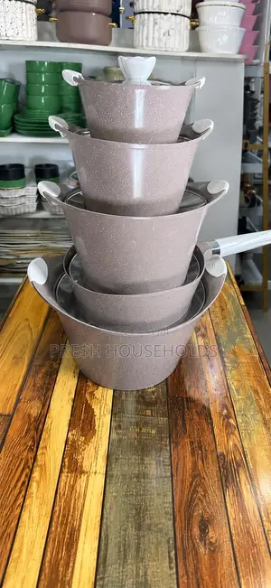 5pcs Ceramic Cookware