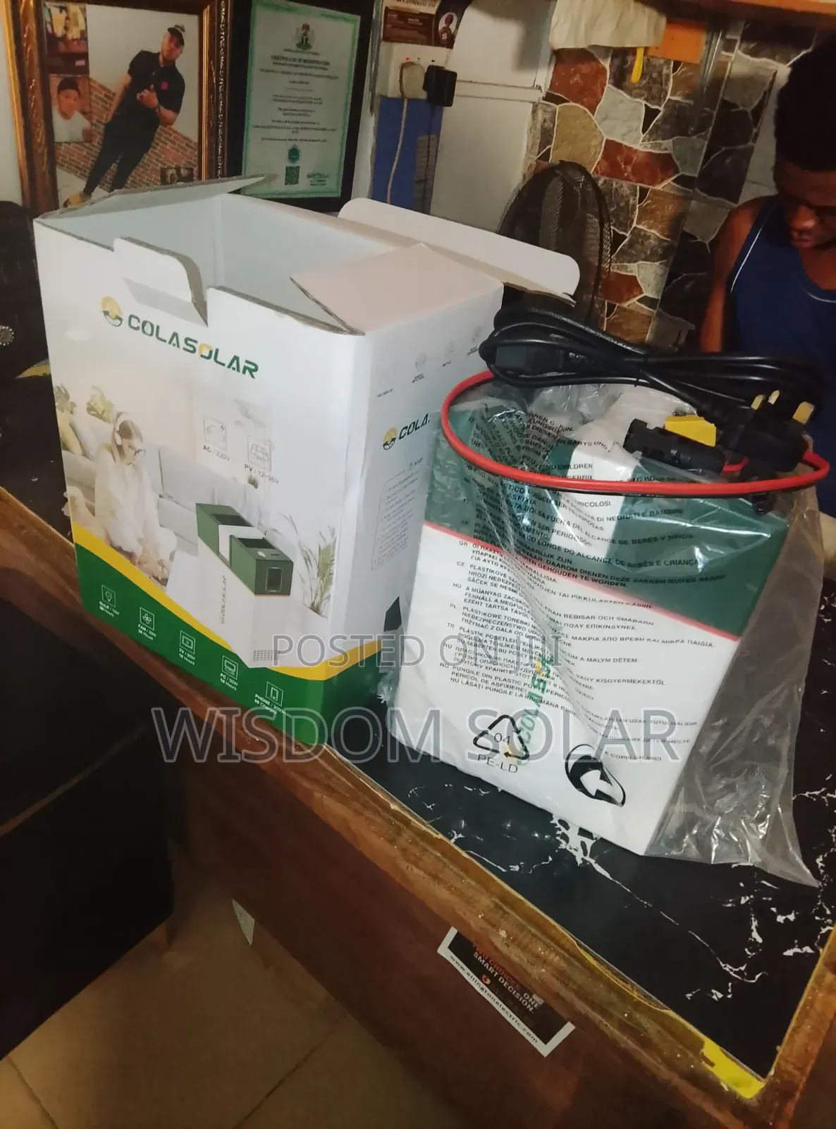 Cola 1kwh Solar Generator 500w