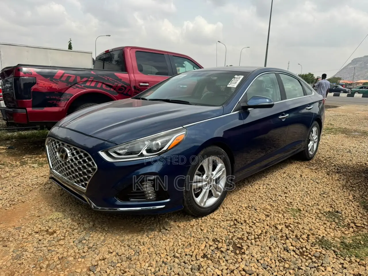 Hyundai Sonata 2017 Blue