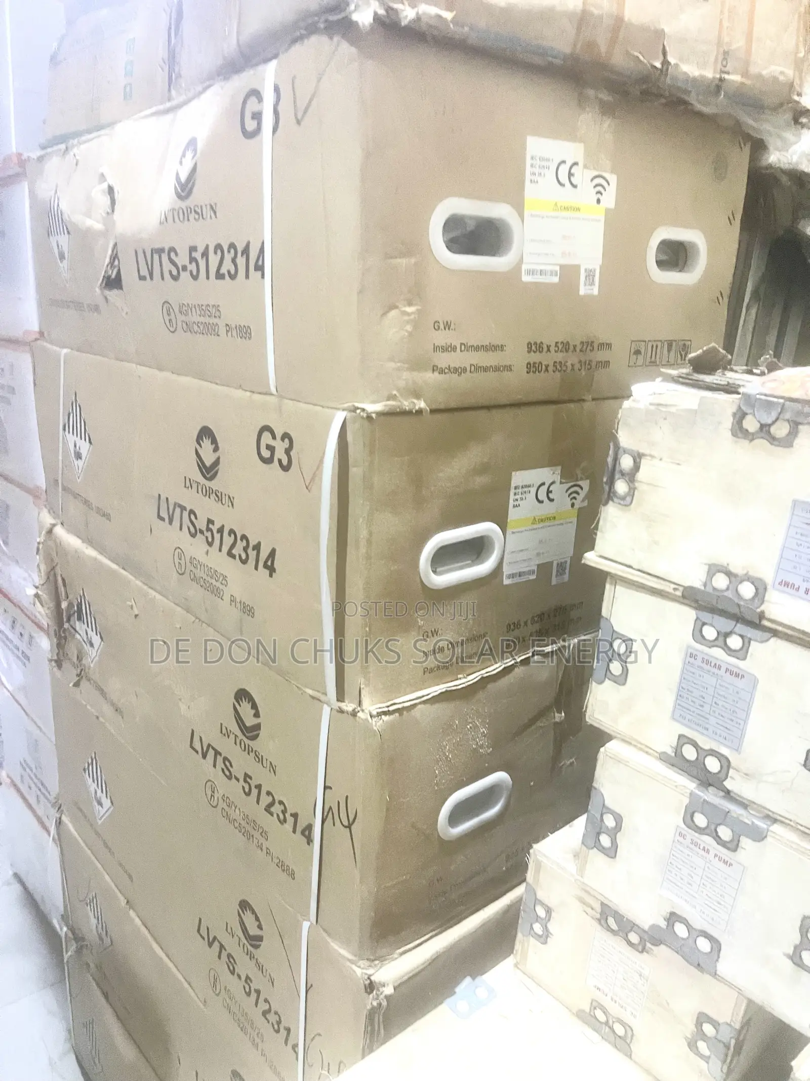 16kwh Lvtopsun Lithium Battery