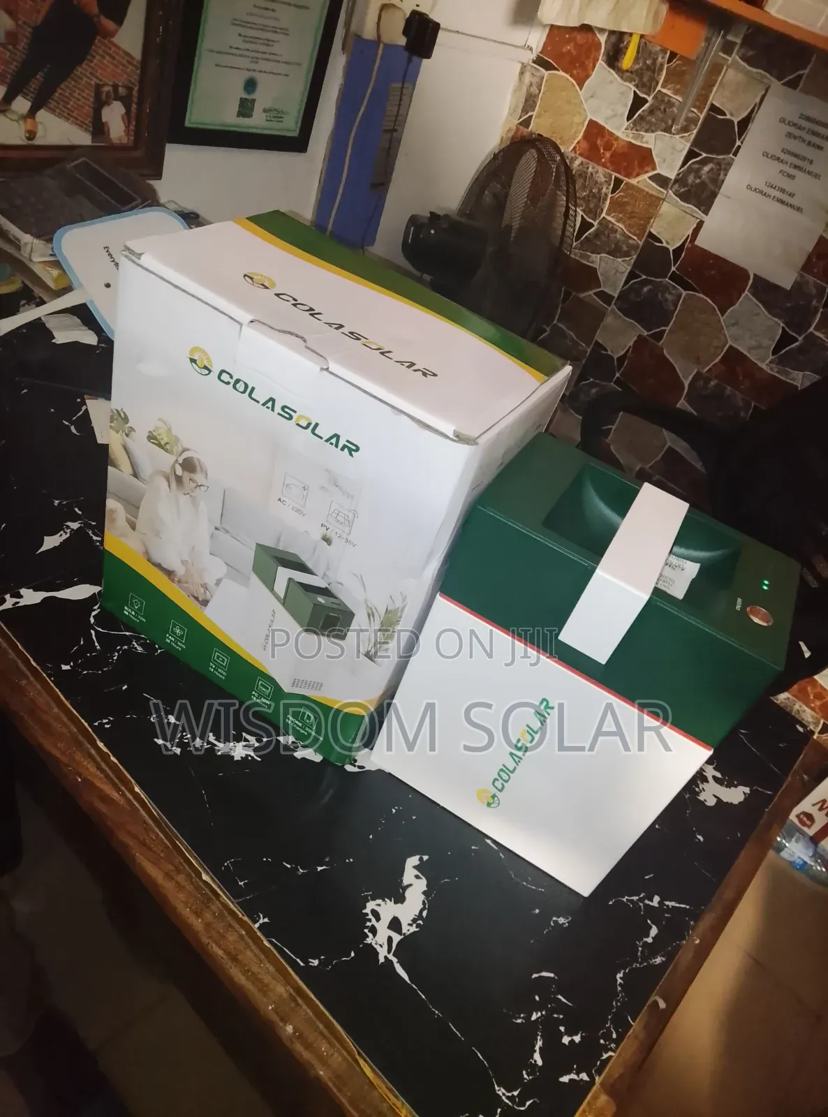Cola 1kwh Solar Generator 500w