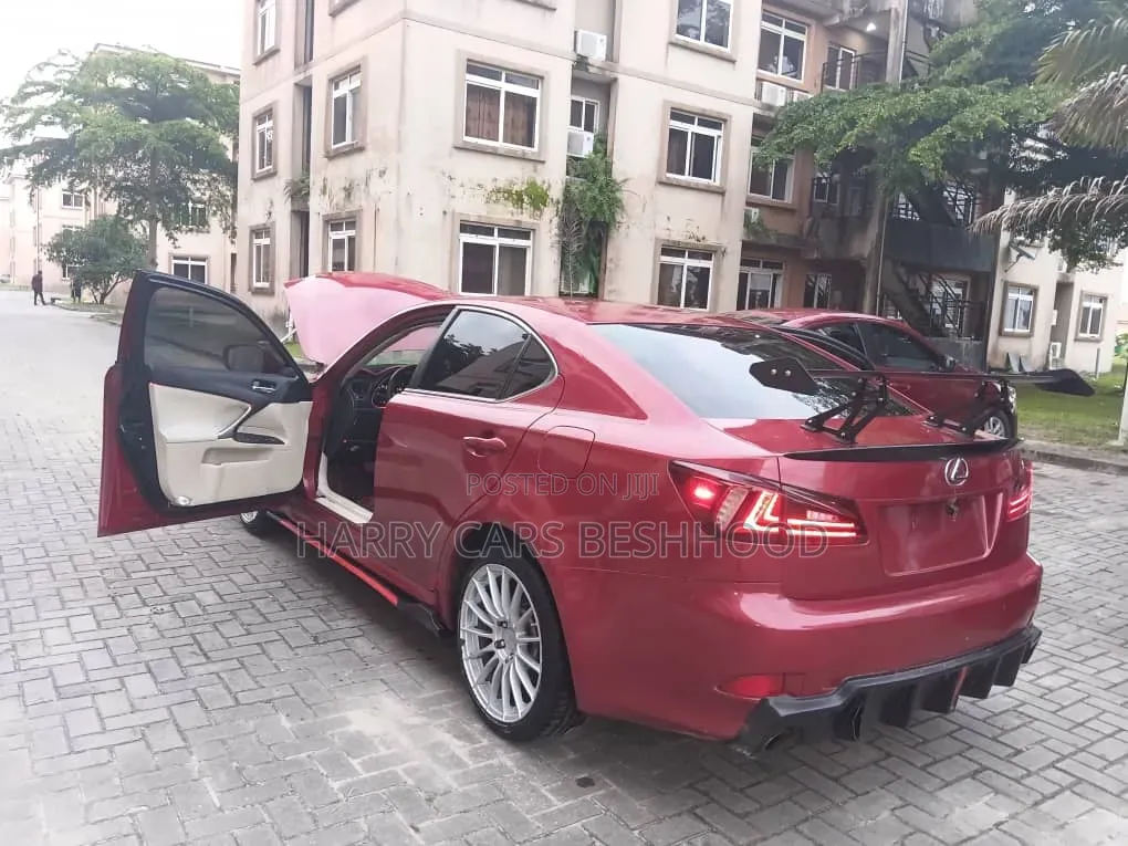 Lexus IS 2008 Burgundy