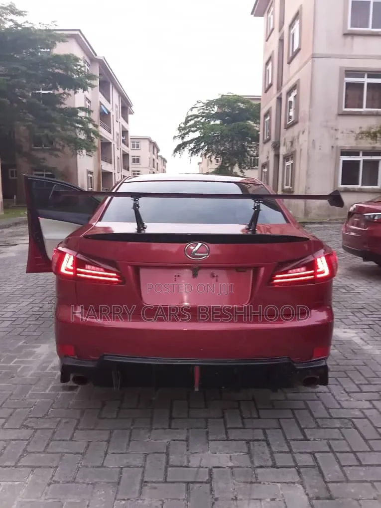 Lexus IS 2008 Burgundy