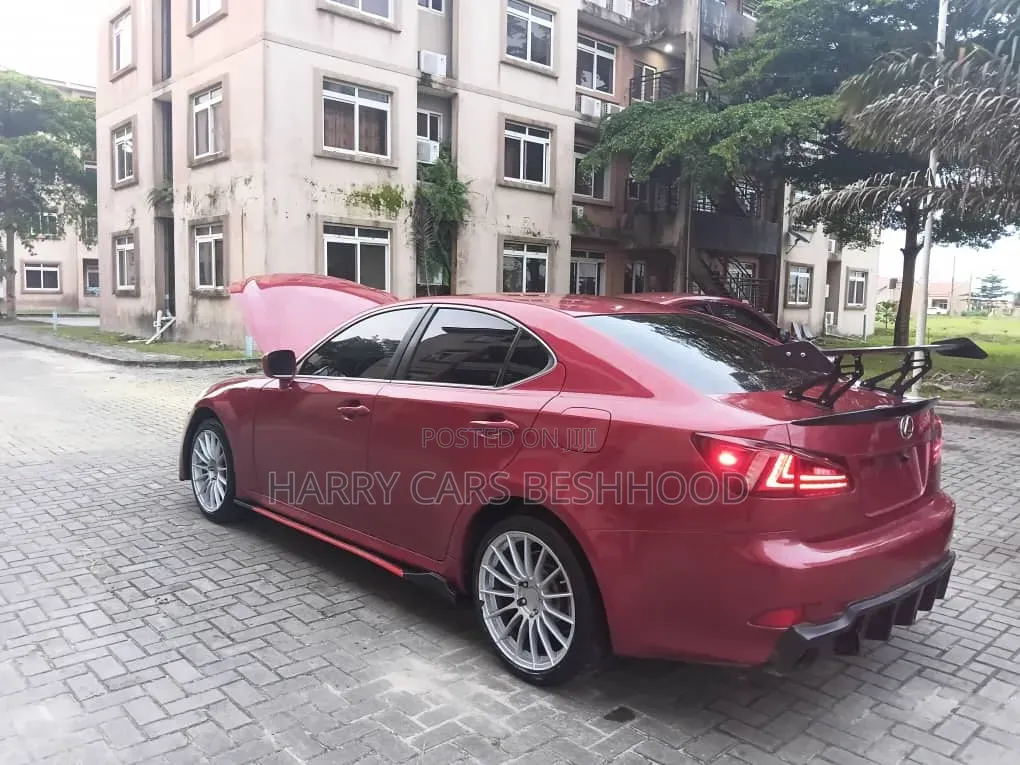 Lexus IS 2008 Burgundy