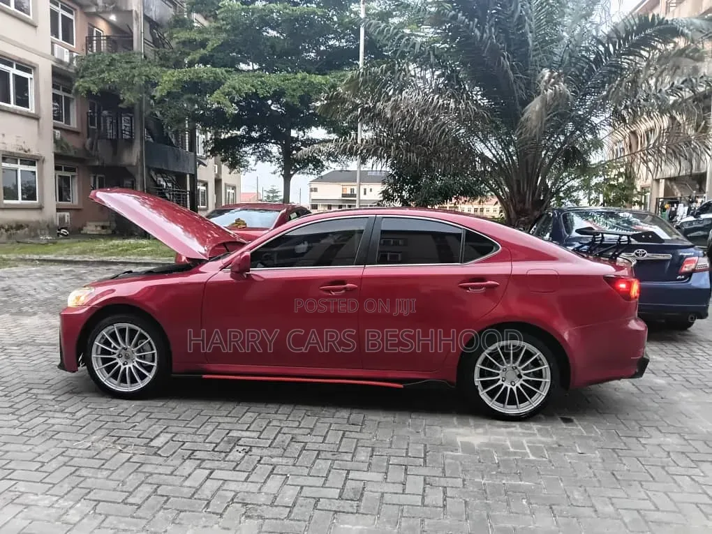 Lexus IS 2008 Burgundy