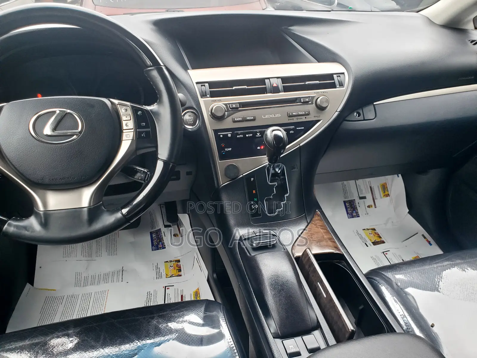 Lexus RX 350 FWD 2015 Black